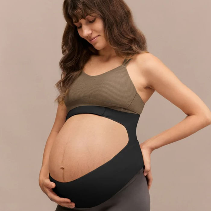 Faja de maternidad de una sola pieza Momcozy color negra talla M