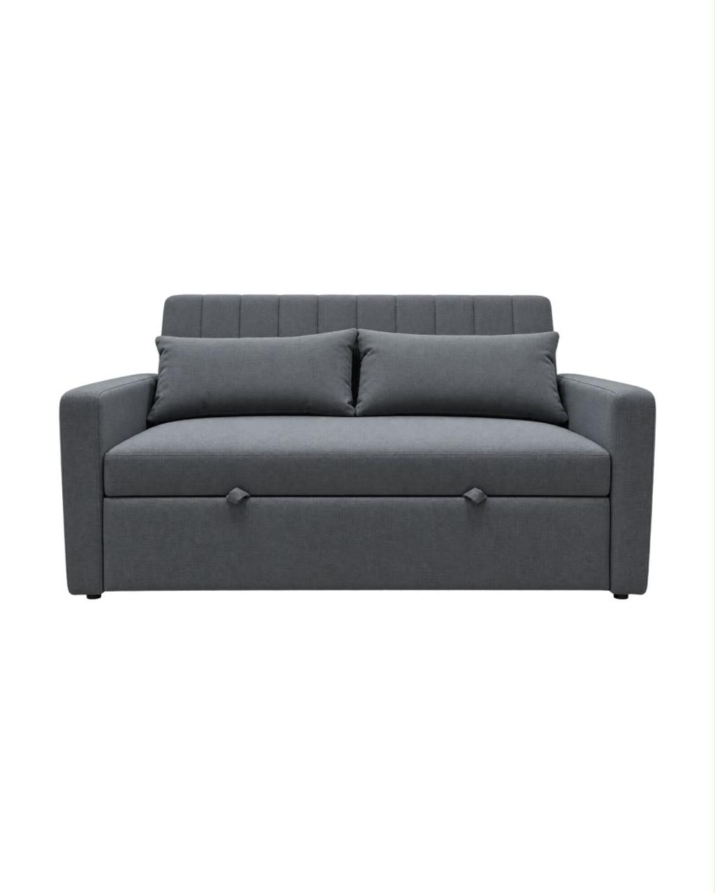 Sofacama Elevation Living Lino Gris Obscuro