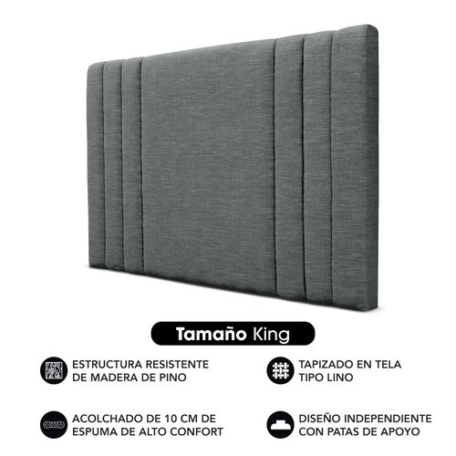 Cabecera Italian Collection Lorena Gris JIRON King