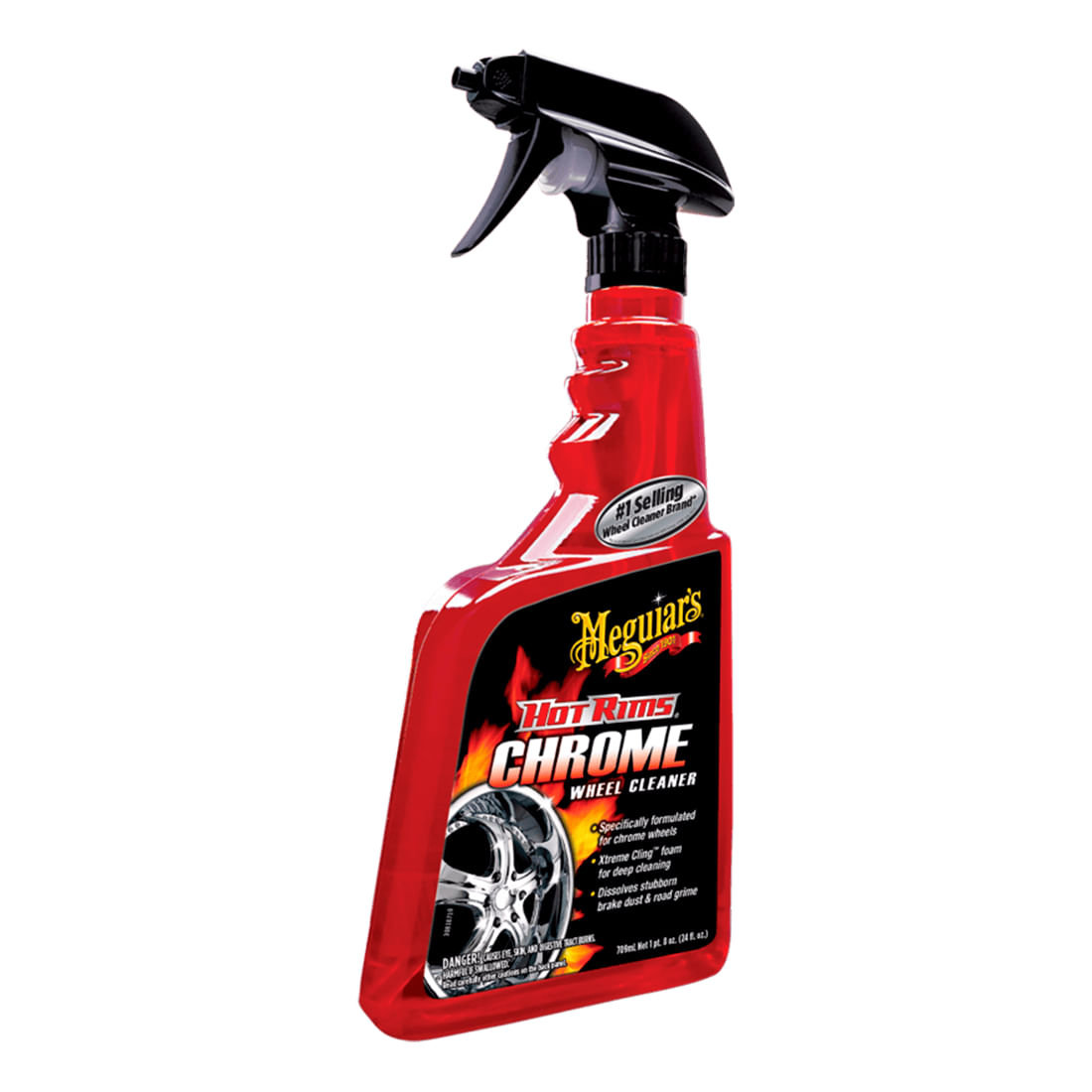 Limpiador para aros cromados Hot Rims MEGUIAR´S spray 24oz