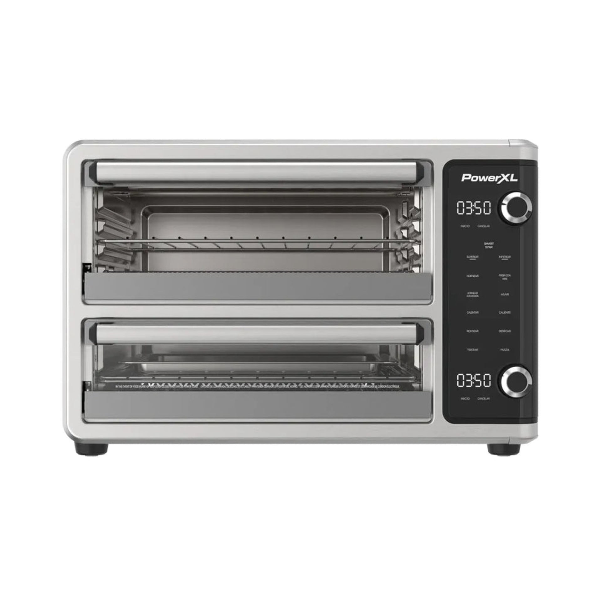 Horno y freidora aire Power Xl doble smartsynx™ TO67D5-1SPLA