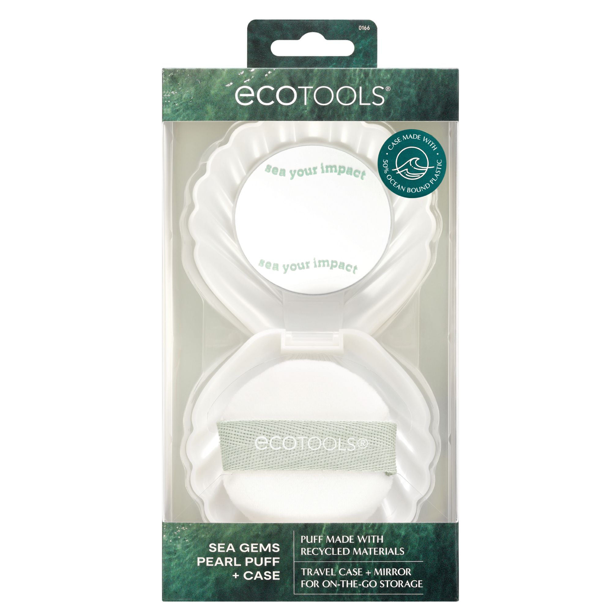 Polvos EcoTools Sea Gems Pearl Puff + Case