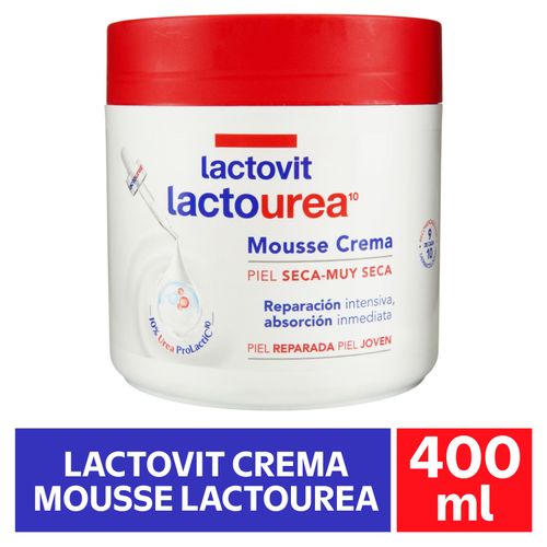Lactovit Crema Mousse Lactourea 400ml