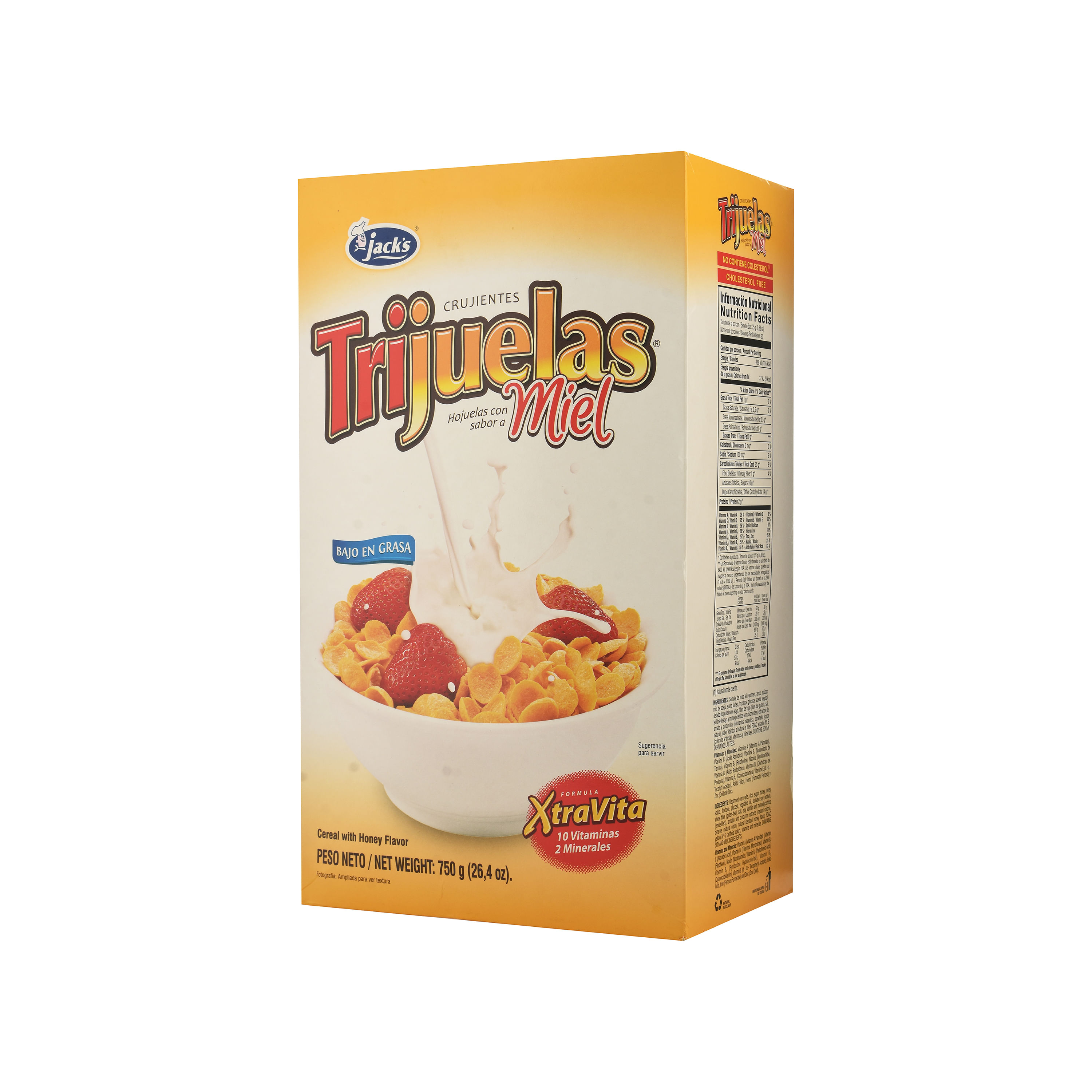 Comprar Cereal Jack's Trijuelas Miel -750gr | Walmart Costa Rica