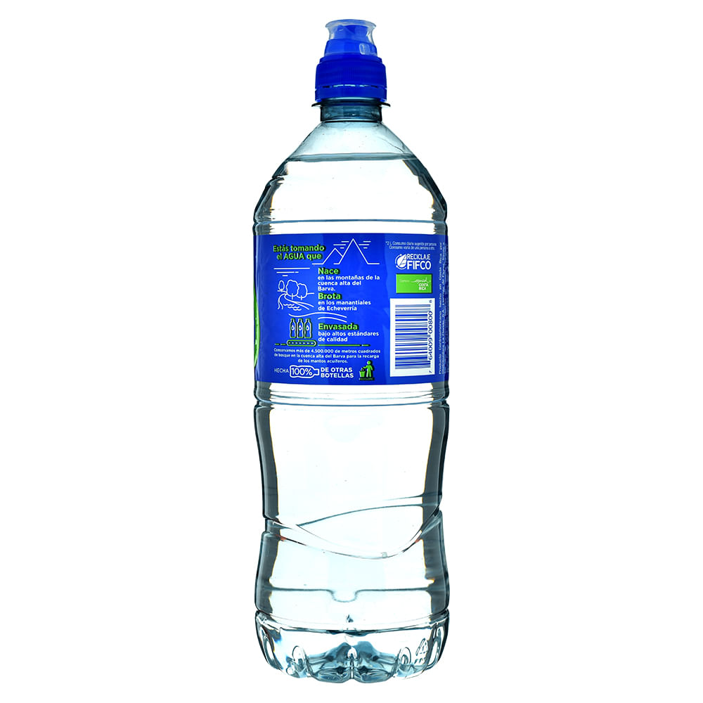 Agua botella cristal 335ml, CM Soluciones S.A.
