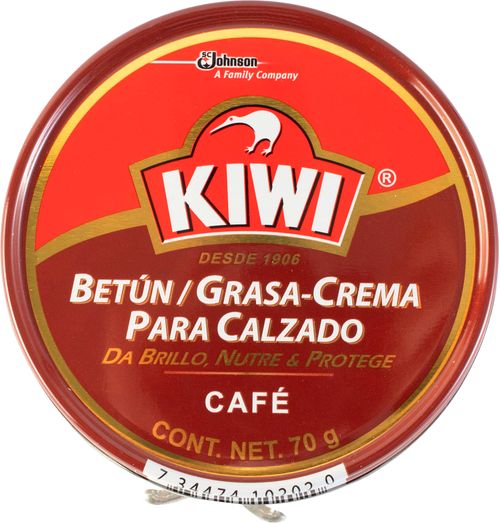 Betún Kiwi En Pasta Para Calzado Café -70gr