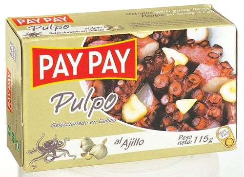 Pulpo Pay Pay al ajillo - 115 g