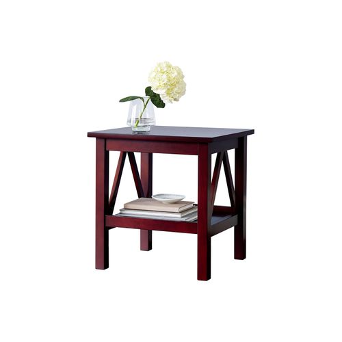 Mesa Hometrends Auxiliar De Dos Repisas