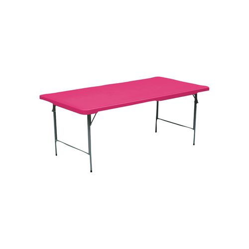 Mesa Resina Infantil Color Fusia - 122 cm