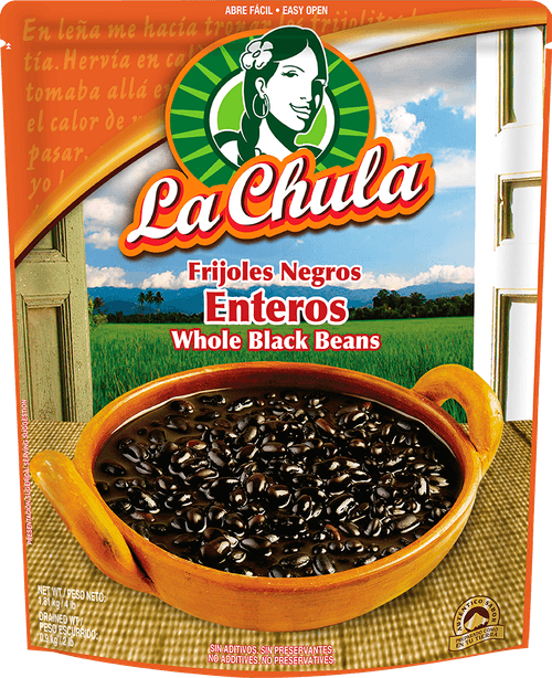 Frijol La Chula Entero Negro - 1810 gr