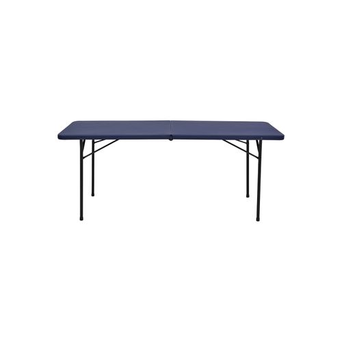 Mesa Mainstays Plegable De 6 PiesTamaño Del Producto (Cm): 182,8X76X73,7 CmDoblado A La Mitad. Tablero De Pp Moldeado Al Vacío