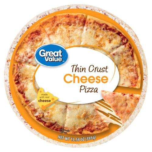 Pizza Great Value Queso Delgada - 385gr