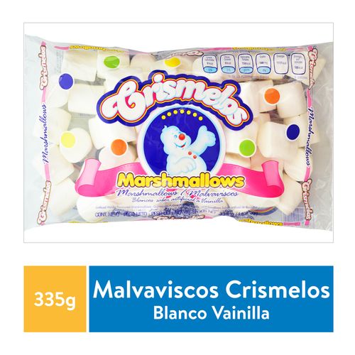 Marshmallows Crismelos Gond Blanco 335Gr
