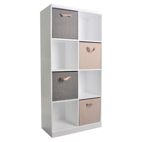 Cubo Organizador Mainstays 8 Divisiones Blanco - Unidad