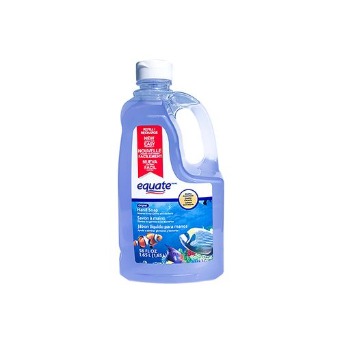 Jabón Equate Líquido Clear Repuesto -1650 ml