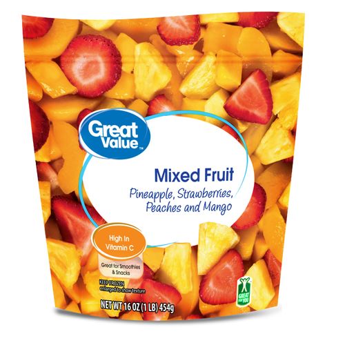 Fruta Mixta Great Value Congelada - 454gr