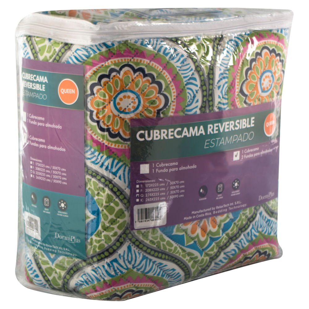 Comprar Cubrecama liso Dormiplus Queen