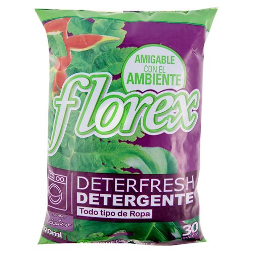 Detergente Florex Liquido  Amigable Con El Ambiente - 920ml