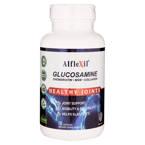 Alflexil Glucosamine Alfa Vitamins - 120 Capsulas