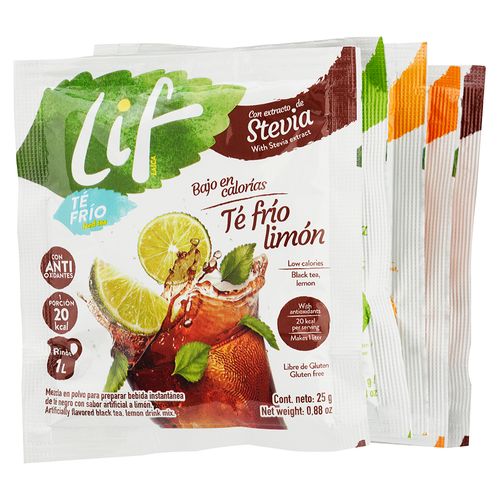 5 Pack Bebida Lif En Polvo - 125gr
