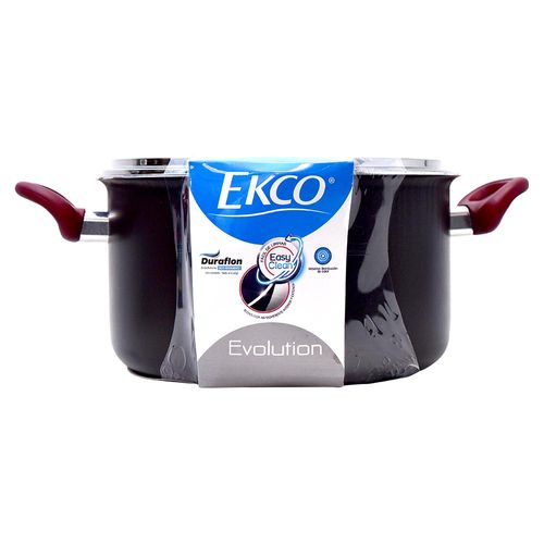 Olla Ekco Evolution Color Negro - 24 cm