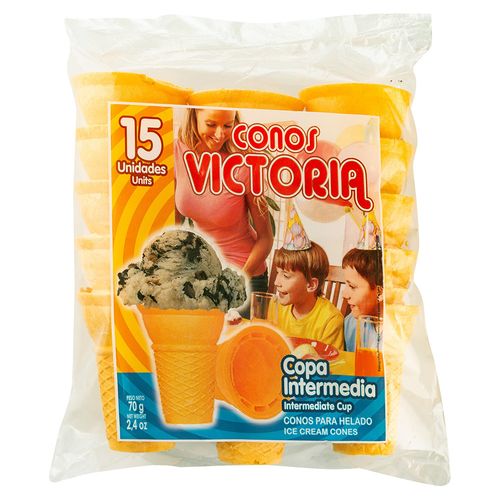 Cono Victoria grande en bolsa 15 Uds - 70 g