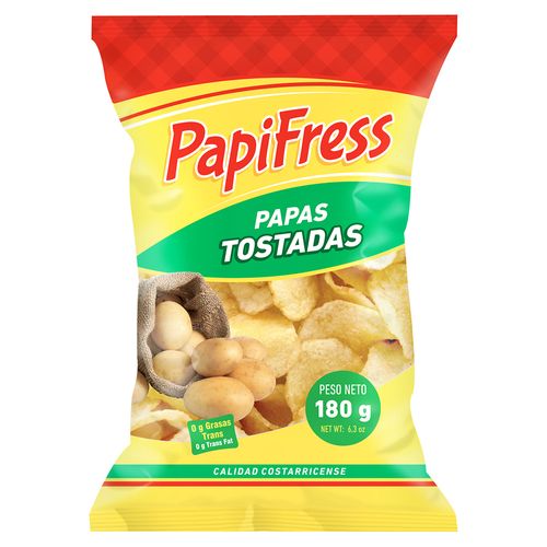 Papa Papi Fres Tostada Bolsa - 180gr