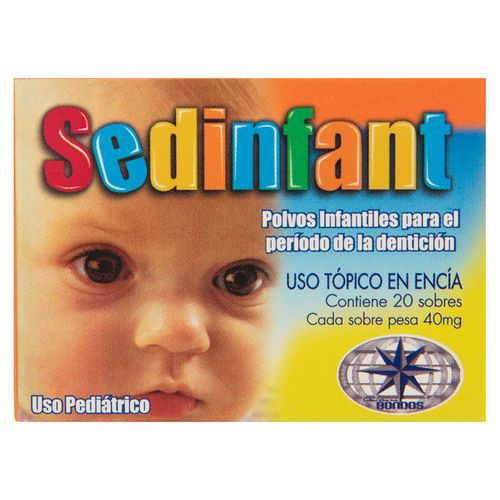 Sedinfant 40 gr, Precio indicado por unidad