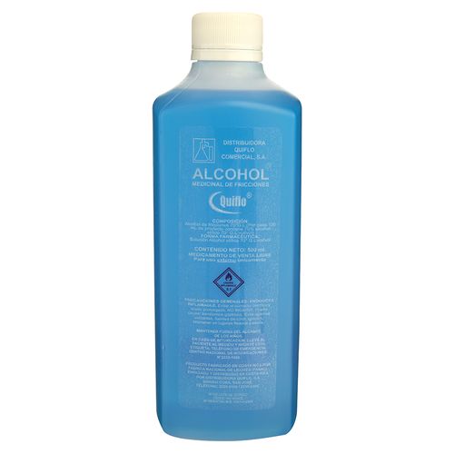 Alcohol Quinflo 70 Fricciones -500 ml