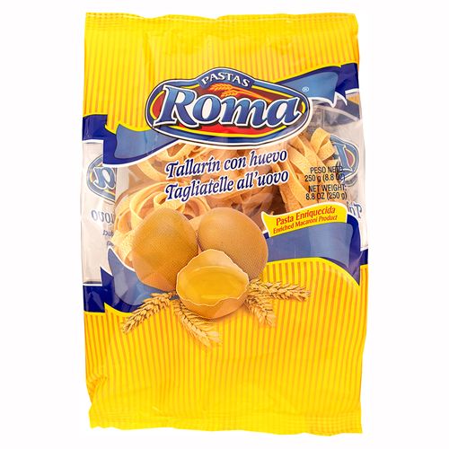 Pasta Roma Tallarin Con Huevo - 300gr