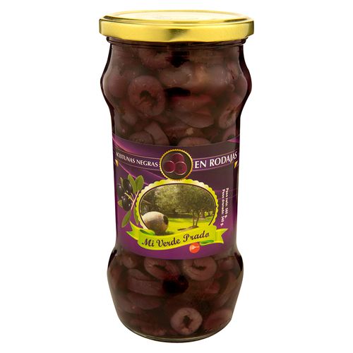 Aceituna Mi Verde Prado negra en rodaja - 580 g