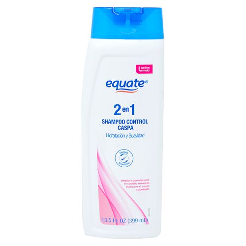 Shampoo Equate 2en1 Control Caspa - 399ml