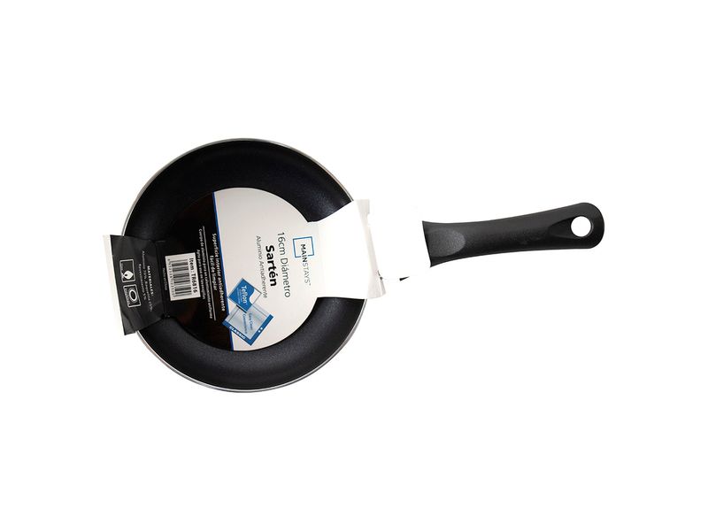 SARTEN-16-CM-MAINSTAYS-NEGRO-1-48126