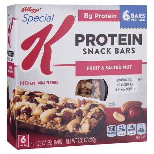 Barra Kellogg’s Special K fruta y nuez saladas - 210 g