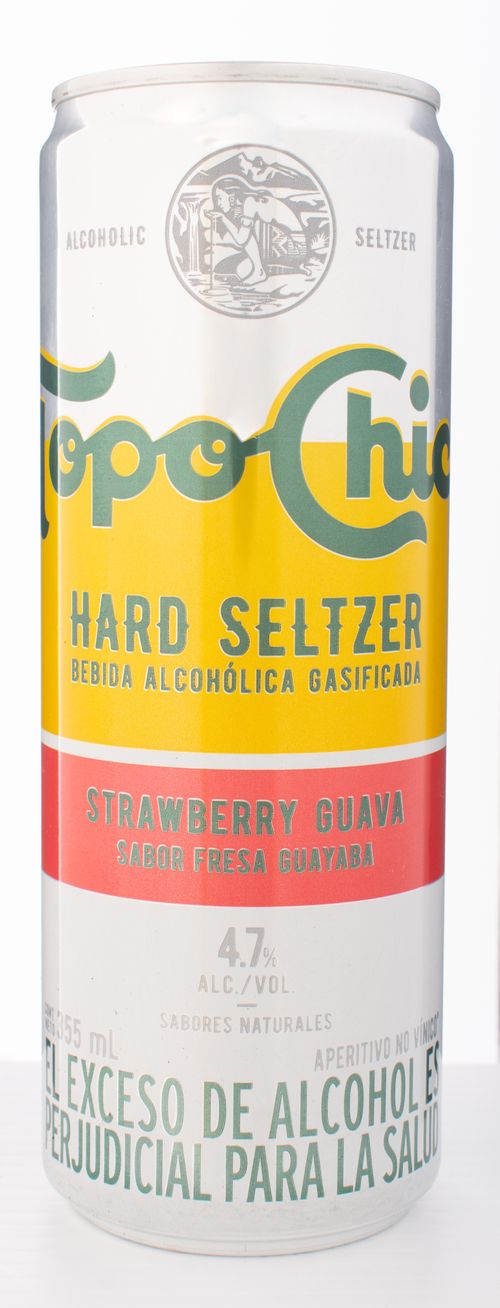Topo Chico Fresa Guayaba Lata - 355ml