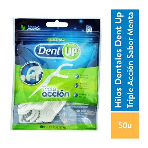 Hilo Dental Dentup Triple Clean Picks - 50 unidades