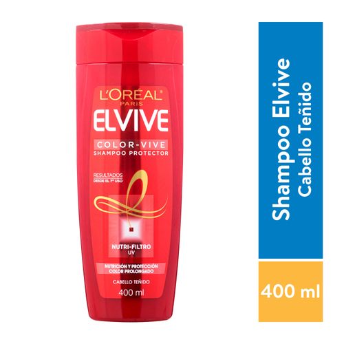Shampoo Elvive Loreal Color Vive - 400ml