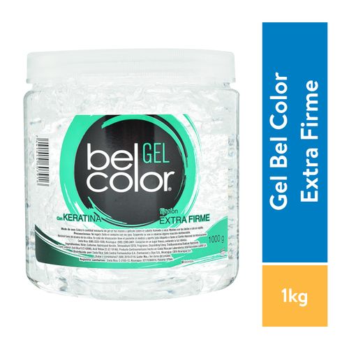 Gel Belcolor con keratina extra firme - 1000 g