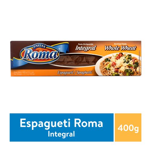 Pasta Larga Roma Spaguetti Integral - 400gr