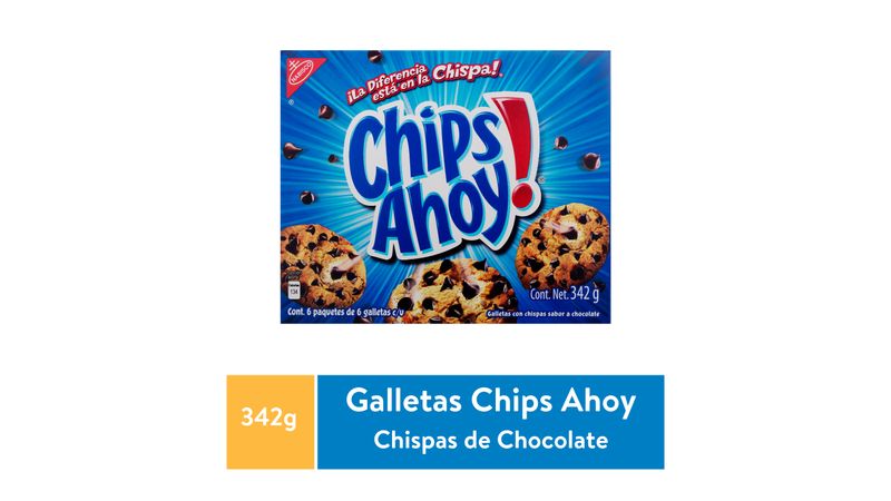 Comprar Galletas Chips Ahoy Original 6 Pack -222g, Walmart Costa Rica -  Maxi Palí