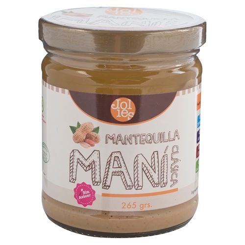 Mantequilla Jolies Mani Natural - 265gr