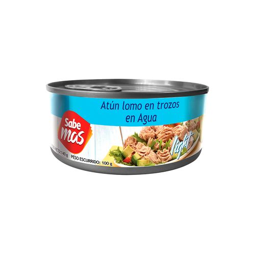 Atún Sabemas light trozos en agua 6 pack - 840 g