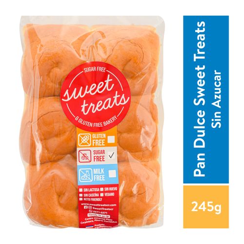 Pan Dulce Sugar Free - 6 Unidades