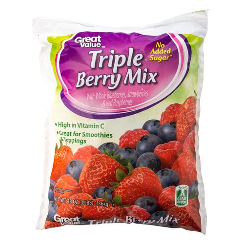 Berries Great Value Congeladas Mixtas - 1360gr