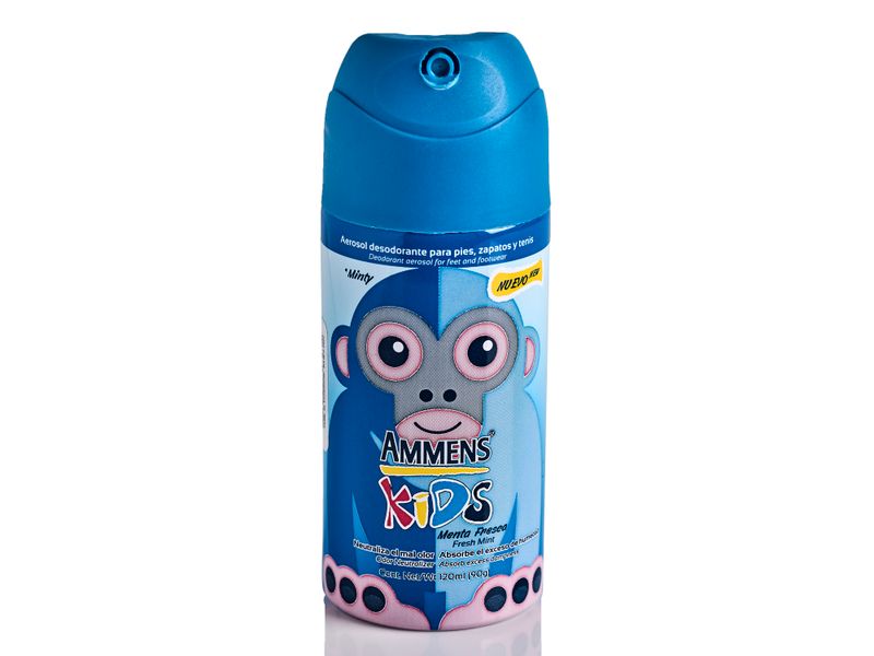 Ammens-Deo-Aerosol-Kids-Pies-Menta-120Ml-1-44255