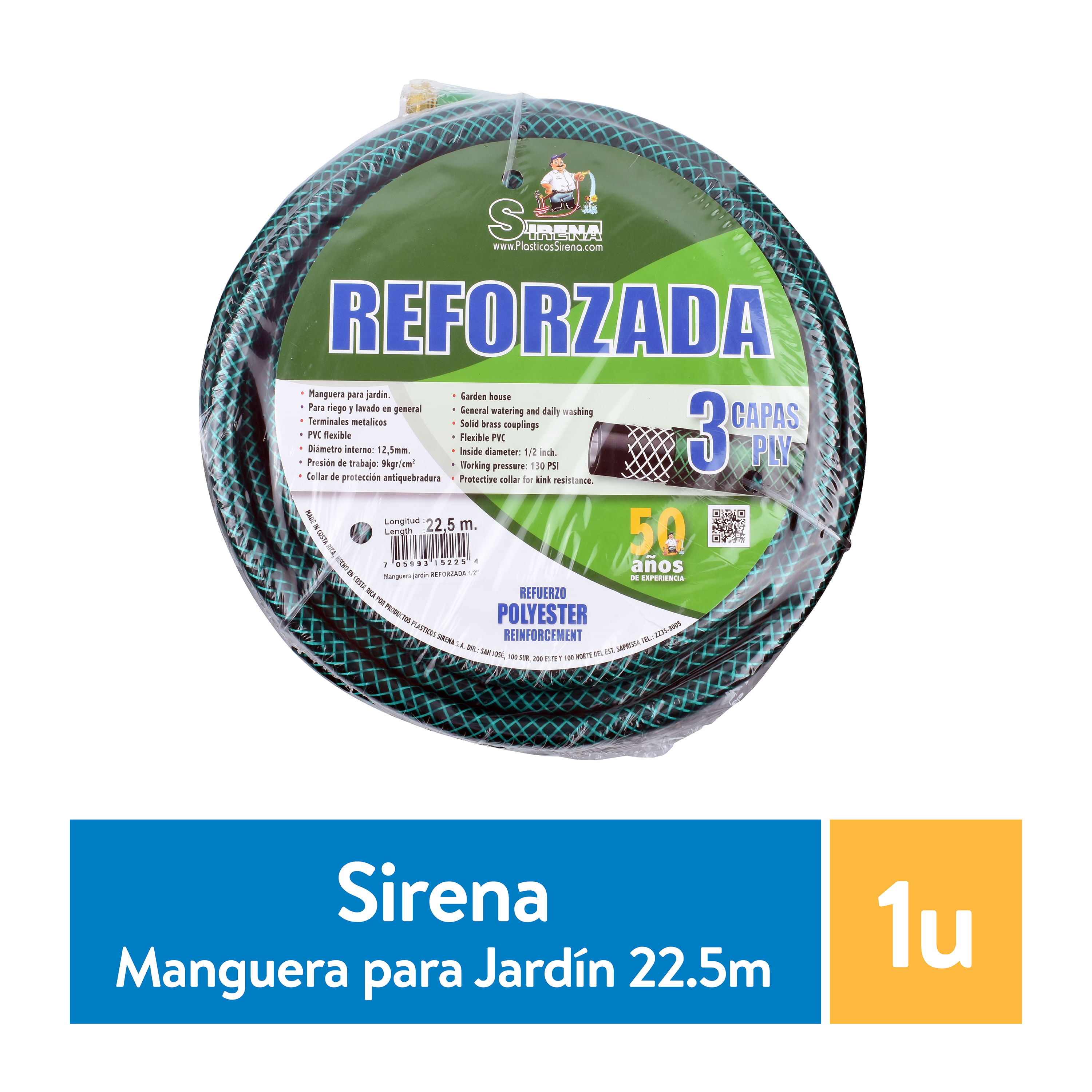 Manguera Para Jardin 1/2 5M Garden