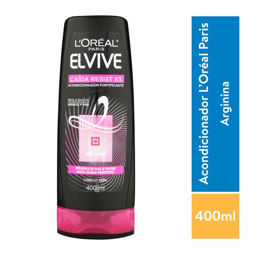 Acondicionador Loreal Elvive, Arginina X3 -400ml