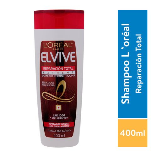 Shampoo Elvive Reparaci Total Ext 400Ml