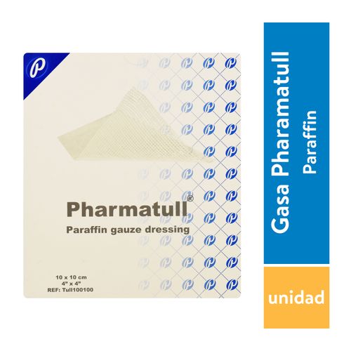 Pharmatull Gasa Vaselinada 10x10 cm, Precio indicado por unidad