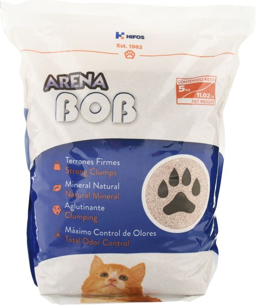 Arena Bob para gato - 5000 g
